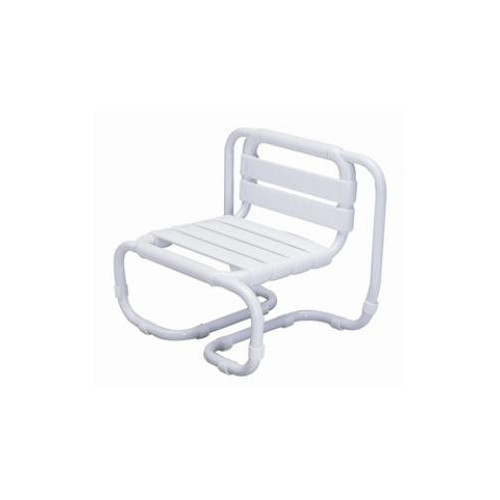 BANQUETA DE BAÑO CON RESPALDO