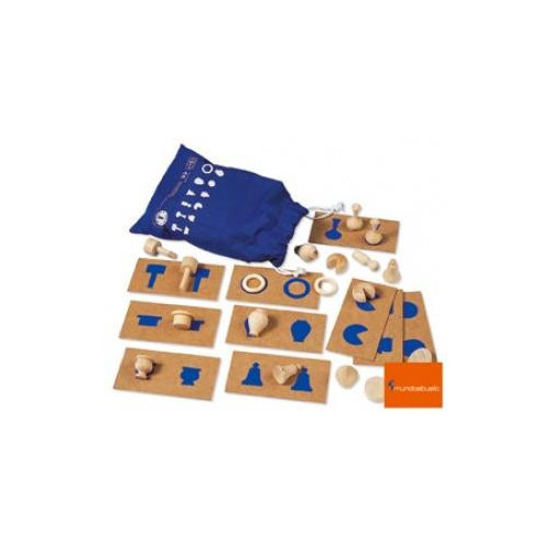 PERCEPCION TACTIL Y ASOCIACION 2. 36 PIEZAS