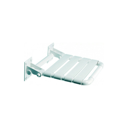ASIENTO ABATIBLE DE DUCHA DE ALUMINIO Y NYLON