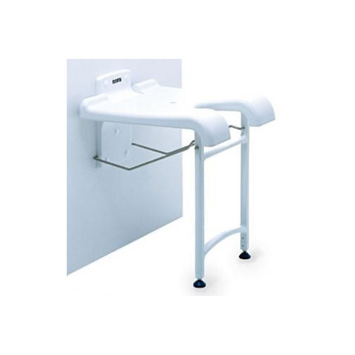 ASIENTO ABATIBLE DE BAÑO "SANSIBAR" CON PATAS