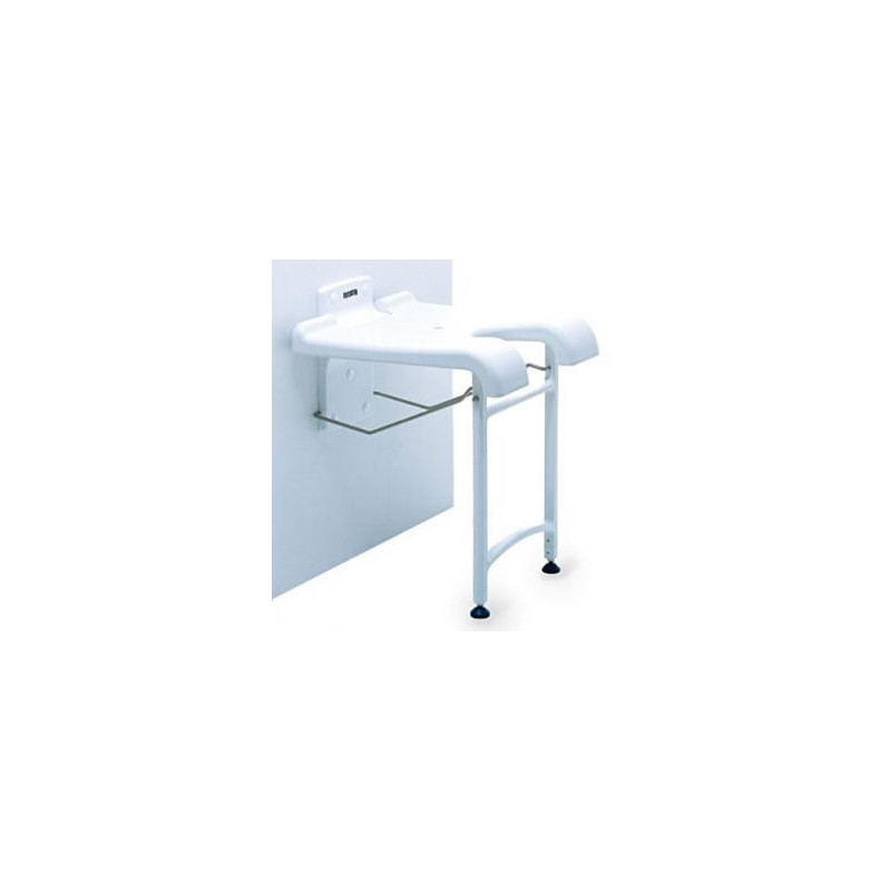 ASIENTO ABATIBLE DE BAÑO "SANSIBAR" CON PATAS