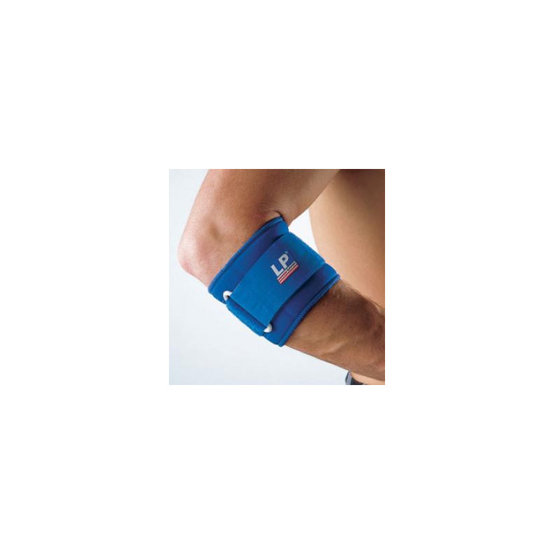 CODERA DE TENIS AJUSTABLE AZUL (epicondilitis)