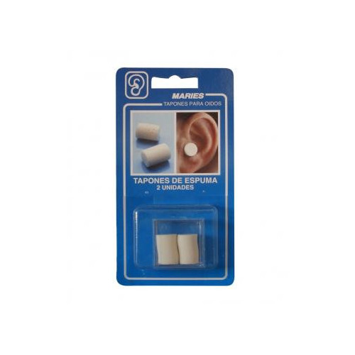 TAPONES ESPUMA 2u.