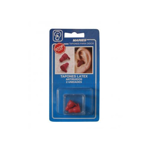 TAPONES DE LATEX (antiruidos). 2u.