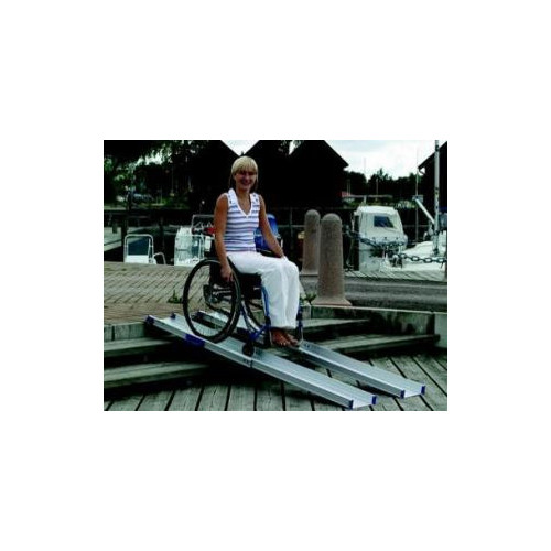 RAMPA 2 RAILES PLEGABLE