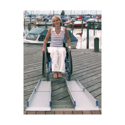 RAMPA 2 RAILES TELESCÓPICA