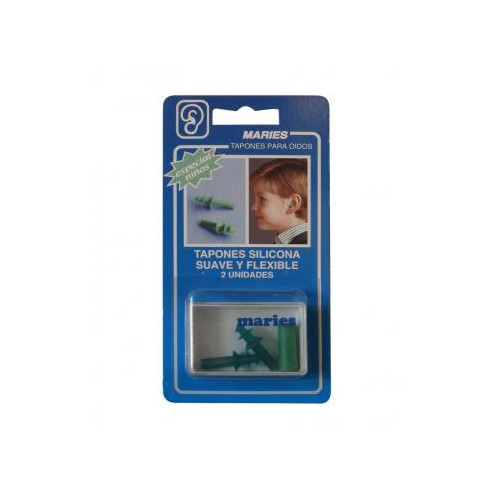 TAPONES SILICONA PEQUEÑOS (suave y flexible) 2u.