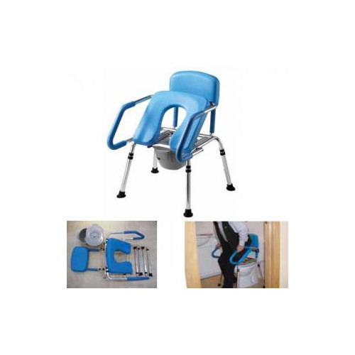 SILLA DE DUCHA DE ALUMINIO INCORPORADORA