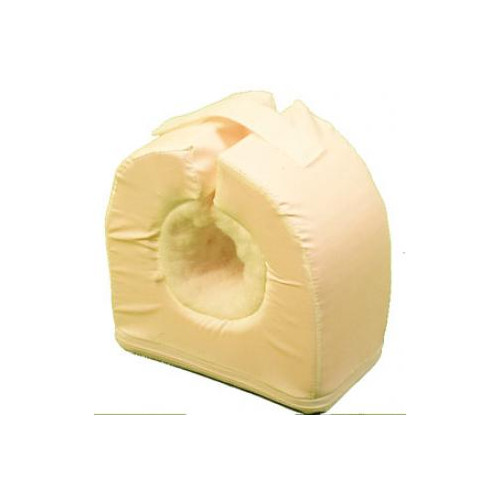 ELEVADOR TALÓN SEMICILINDRICO.BLANCO