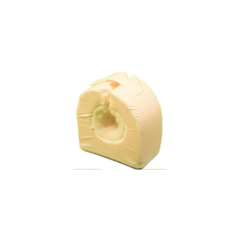 ELEVADOR TALÓN SEMICILINDRICO.BLANCO