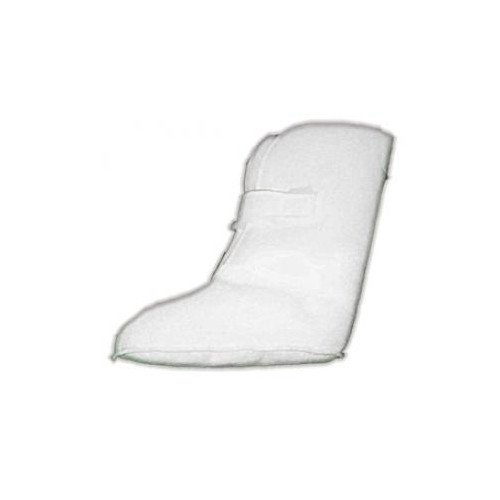 BOTA DE FIBRA SINTÉTICA.(PAR).BLANCA