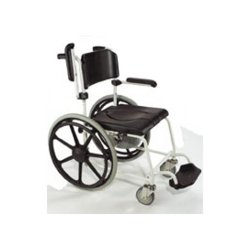 SILLA DE DUCHA -WC autopropulsable.