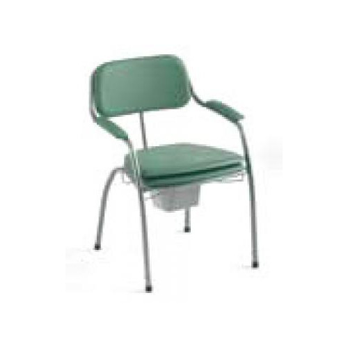 SILLA CON INODORO Y REPOSABRAZOS "Omega"