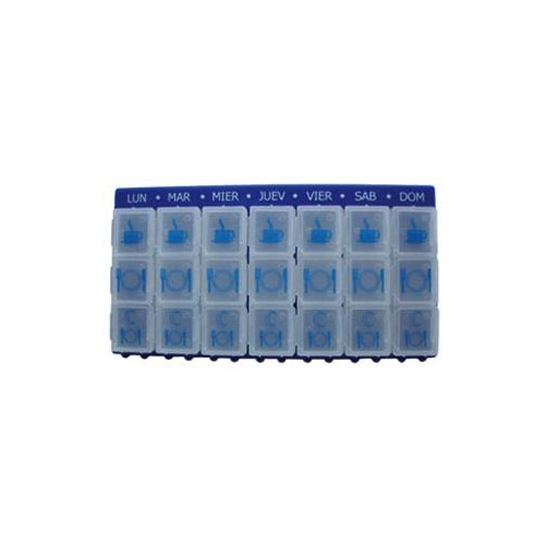 PASTILLERO SEMANAL GRANDE (3 tomas dia) CON SIMBOLOS