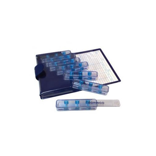 Pastillero Semanal Con Estuche (4 Tomas Día)