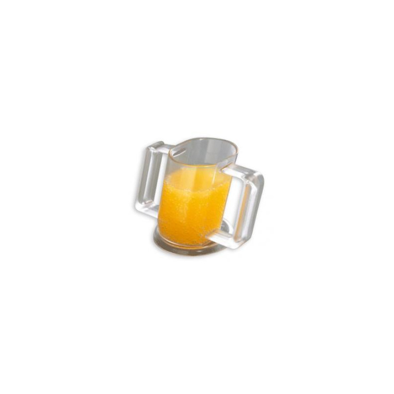 VASO TRANSPARENTE CON DOS ASAS