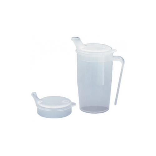 VASO CON TAPA CON ASA