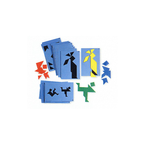 TANGRAM 84 PIEZAS COLOR