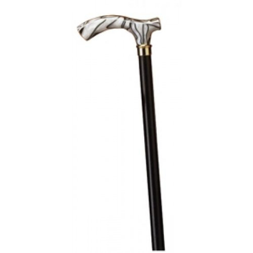 Muletilla  PuÑo Plano Metacrilato B/n, CaÑa Negra