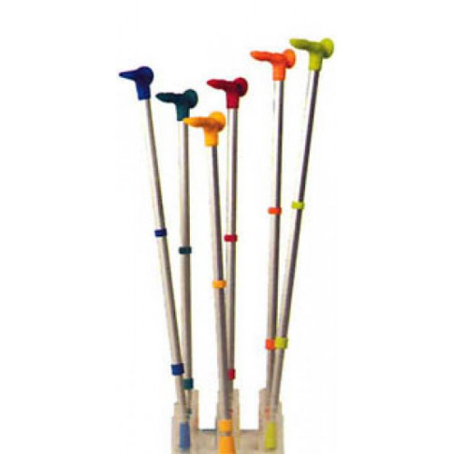 Muletilla Regulable De Aluminio. Anodizado. PuÑo AnatÓmico