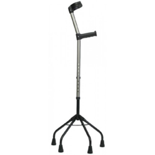 CUADRIPODE DE ALUMINIO CON PUÑO BASTON