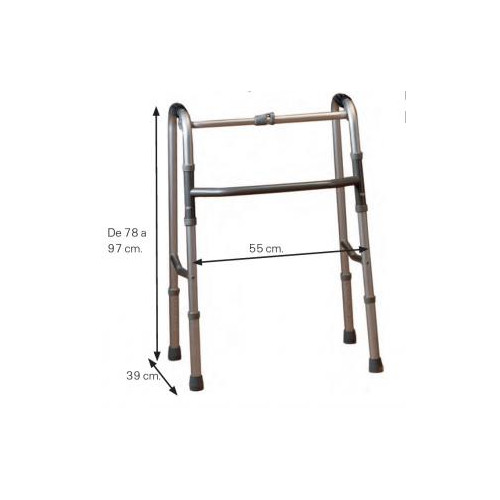 ANDADOR PLEGABLE DE ALUMINIO