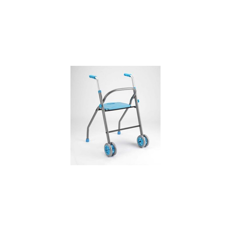 ANDADOR ALUMINIO CON ASIENTO