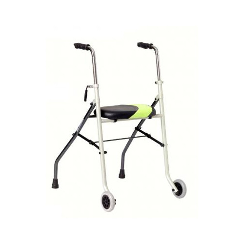 ANDADOR 2 RUEDAS CON ASIENTO.