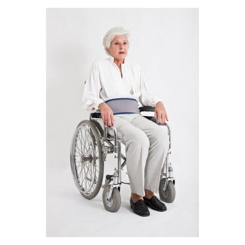 SUJECIÓN ABDOMINAL A SILLA RUEDAS CON CIERRE RÁPIDO