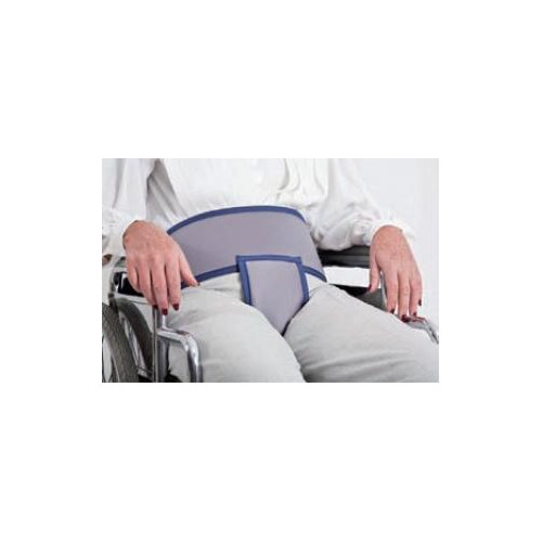 SUJECIÓN ABDOMINAL-PERINEAL A SILLA RUEDAS EN FORMA DE "T"