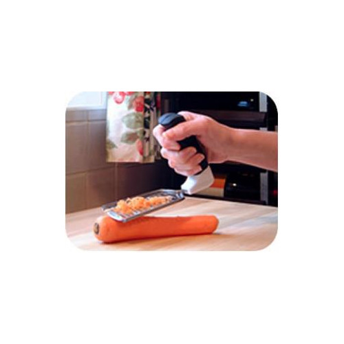 RALLADOR MANGO ANATOMICO ACERO INOXIDABLE