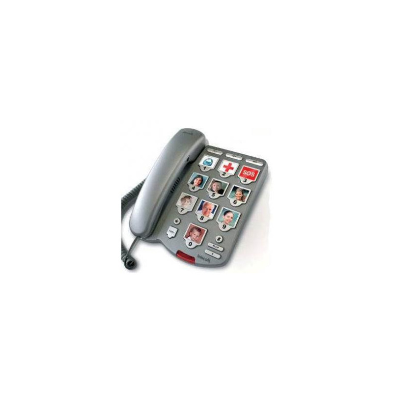 TELEFONO TECLAS GRANDES PARA FOTOS, INDICADOR LUMINOSO