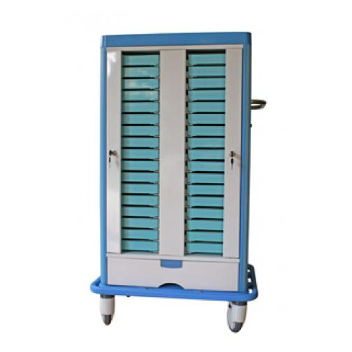 Carro para bandeja de dispensación semanal