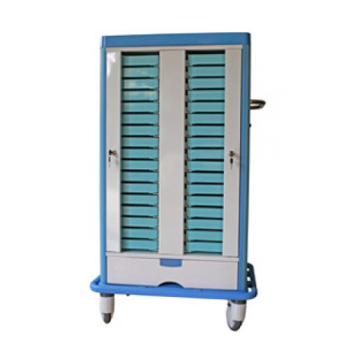 Carro para bandeja de dispensación semanal