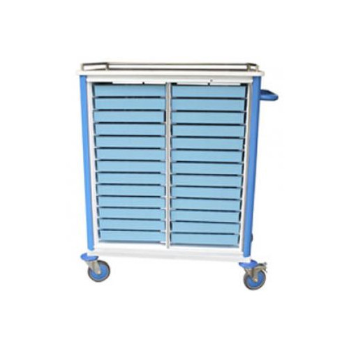 Carro para bandeja de dispensación semana l