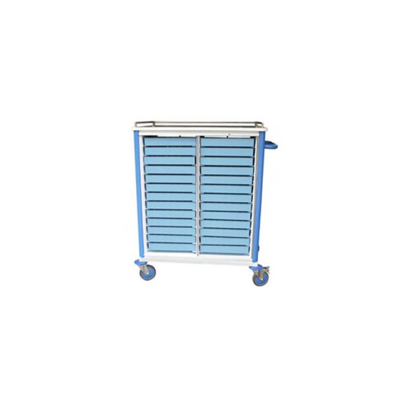 Carro para bandeja de dispensación semana l