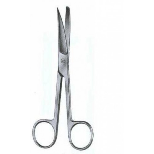 Tijera Curva Punta Aguda-Roma 14cm ALLIED