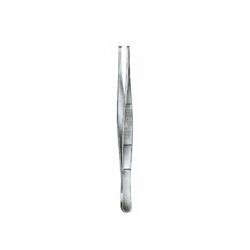 Pinza standard disección con dientes, 14 cm. ALLIED