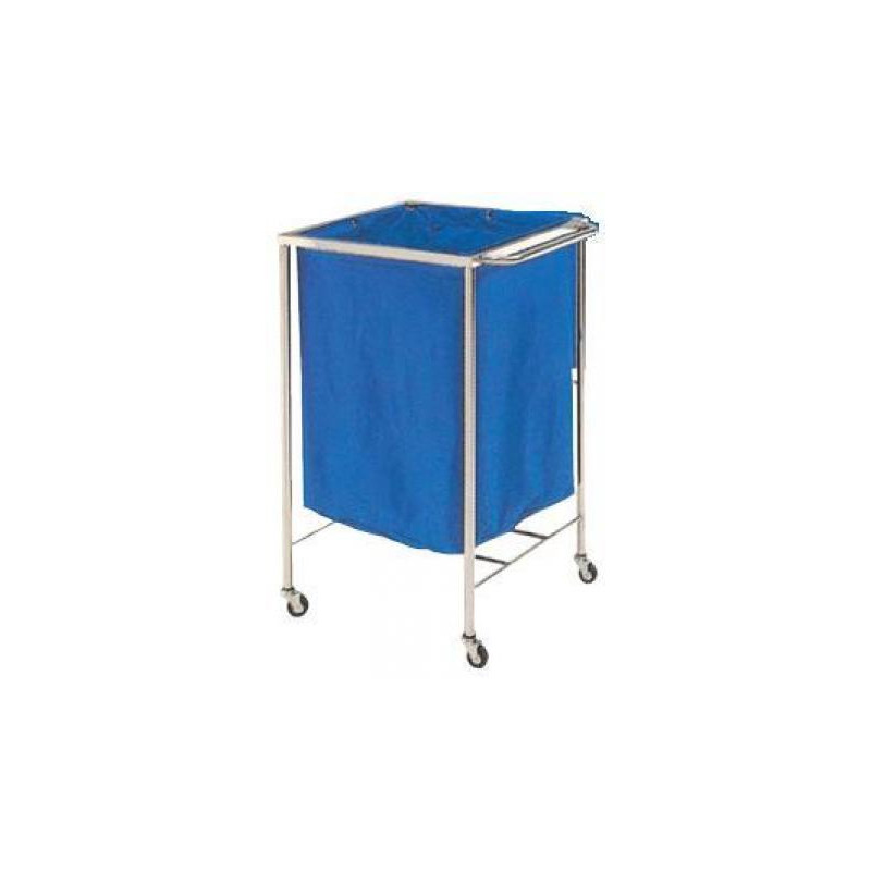 CARRO ROPA SUCIA A.INOXIDABLE