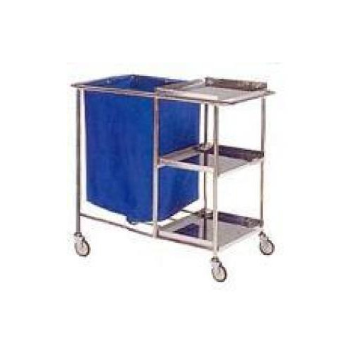 CARRO ROPA SUCIA Y LIMPIA A.CROMADO