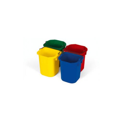 Set Cubos de 5 L. Colores Rojo, Verde, Azul o Amar
