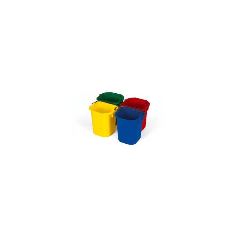 Set Cubos de 5 L. Colores Rojo, Verde, Azul o Amar