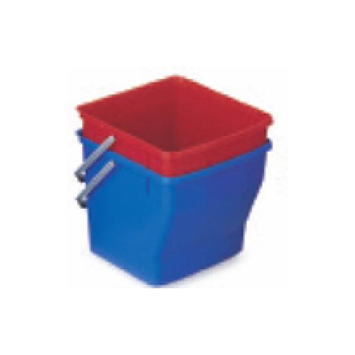 Cubo de 18 L. Colores Azul o Rojo