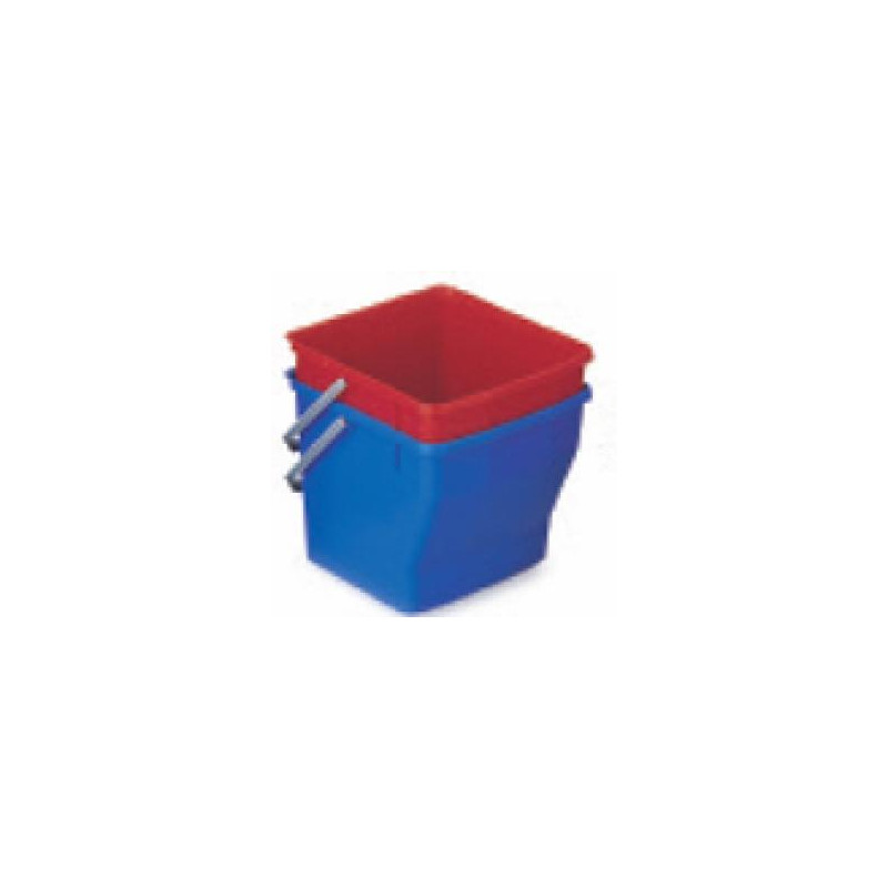 Cubo de 18 L. Colores Azul o Rojo