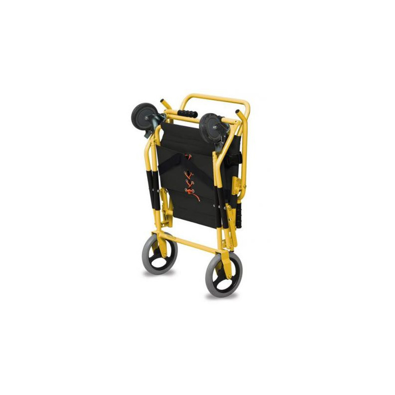 SILLA DE AMBULANCIA 4 RUEDAS.