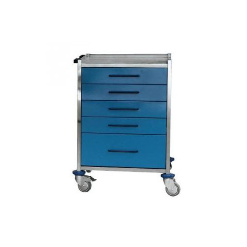 CARRO MULTIFUNCIÓN 5 CAJONES A.INOXIDABLE