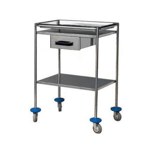 CARRO AUX. A.INOXIDABLE  1cajón.