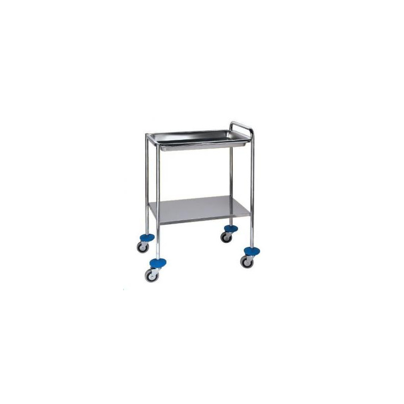 MESA AUX. A.INOX. 1 BANDEJA 1 BALDA