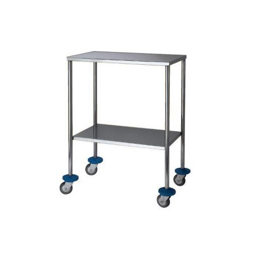 MESA AUX. A.INOX. 2 BALDAS.