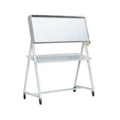 NEGATOSCOPIO RODANTE 2 CUERPOS A.ESMALTADO.